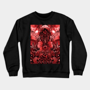 Suncore red cover Crewneck Sweatshirt